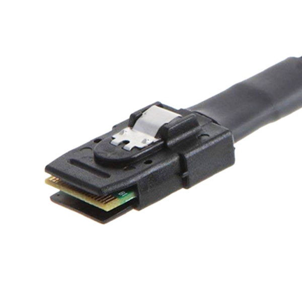 Mini SAS 36Pin (SFF-8087) uros - 4 SATA 7Pin naaras -kaapeli, Mini SAS -isäntä/ohjain - 4 SATA -kohde/taustalevy