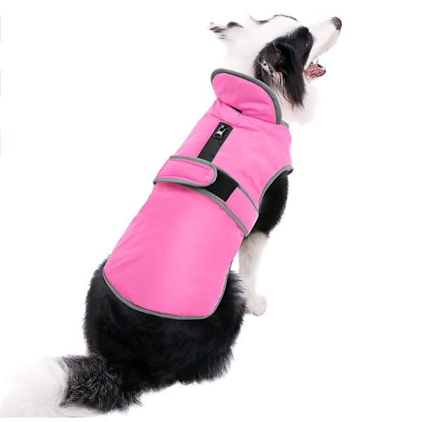 Hundevest, hundebekledning, hundekåpe i bomull, revers, hundebekledning, høst- og vinterbekledning for hunder
