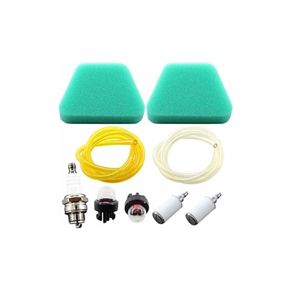 Luftfilter primerpumpe drivstoffilter drivstoffslange (2,5 x 5 mm, 2 x 3,5 mm) for motorsag Stihl McCulloch Partner Poulan