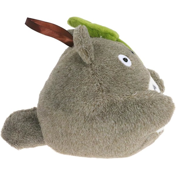 20 CM Totoro med Lotusblad Blødt Legetøj Grå