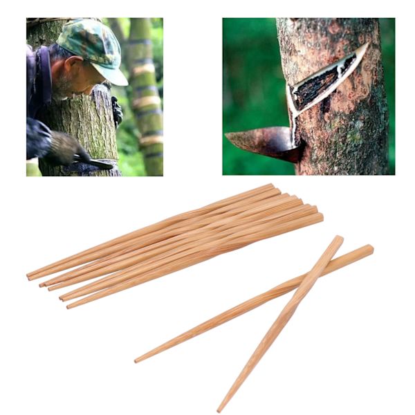 5 paria bambu twist -syömäpuikkoja, omaperäinen ympäristöystävällinen syömäpuikkosetti kotiin ja ravintolaan
