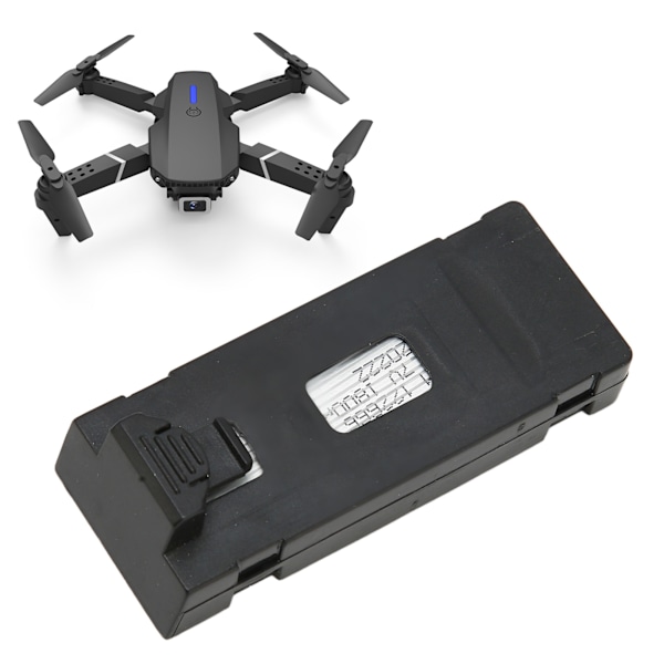 3,7V 1800mAh Li-Ion-batteriutbyte RC-drönarbatteri för E88 E88PRO E88MAX E525 E99 E99PRO P1 P5PRO K3 S1 P8