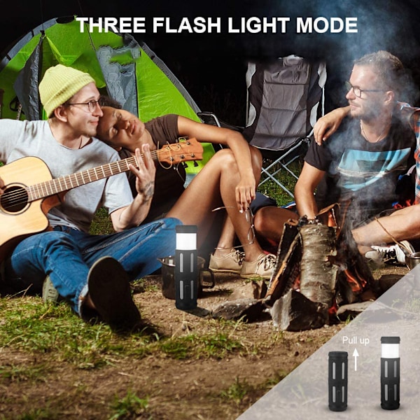 Bluetooth Boks Bærbar musikkboks 15t spilletid Bluetooth høyttaler med LED-lys, 20m rekkevidde, IP67 vannbeskyttelse, 10W dobbel driver, dyp bass, HD