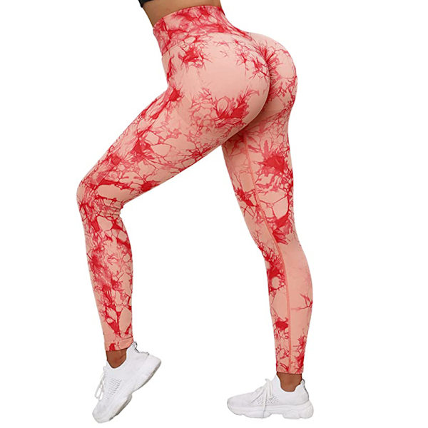 Kvinnors Scrunch Butt Lifting Leggings Sömlösa Högmidjade Träning Yoga Byxor Högmidjade Sömlösa Träning Leggings Butt Lifting Gym Yoga Byxor Booty
