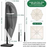 Offset Parasol Betræk 280 X 30