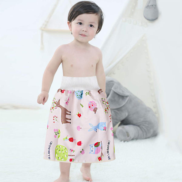 2 st barns blöj kjol shorts tvättbara baby potträning kjolar barn för baby pojke flicka natt sova