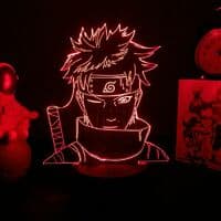 3D LED Nattlampe Anime Naruto Uchiha Shisui