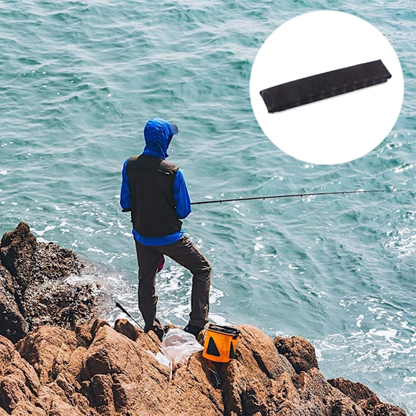 Fiskestanghylse Flettet Mesh Stangbeskytter Fiskestangsokk Fiskestangtrekk, Fiskestanghylser Stangsokker Stanghylser Spinnende Beskyttelse