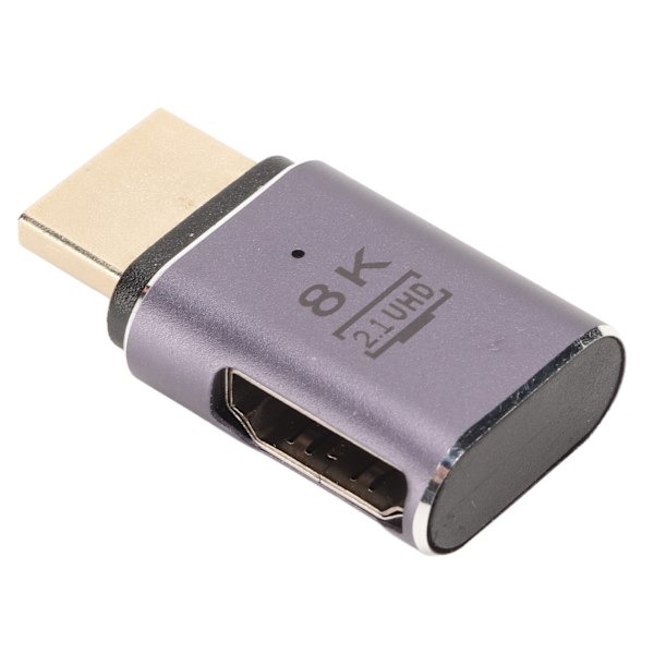 HD Multimedia Interface Adapter Hane till Hona 8K HD Multimedia Interface Kopplare för HDTV-apparater Projektorer Monitorer