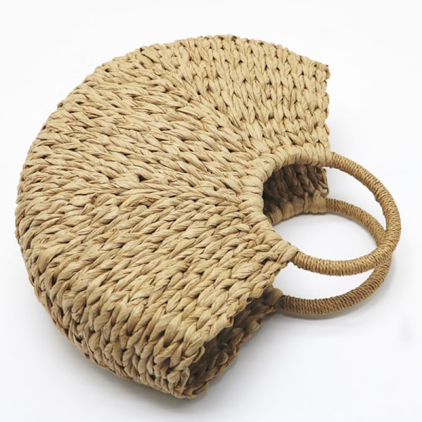 Käsinkudottu Pariisi shopper-kassi