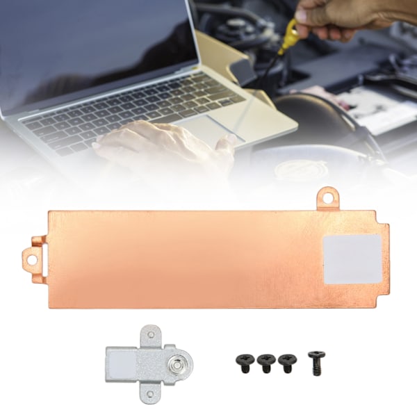 M.2 2280 SSD -jäähdytyselementin kansi ja kiinnike Alienware M15 R5 R6 G15 5510 5511 -malleille, alumiiniseoksesta valmistettu kiintolevyn jäähdytyselementin kansi