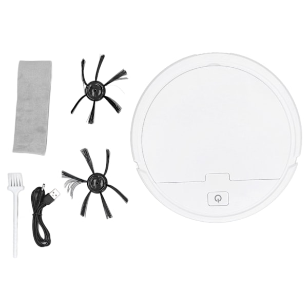 3-in-1 Mini-imuri USB-latauksella, imurointi- ja moppausrobotti, älykäs robotti-imuri