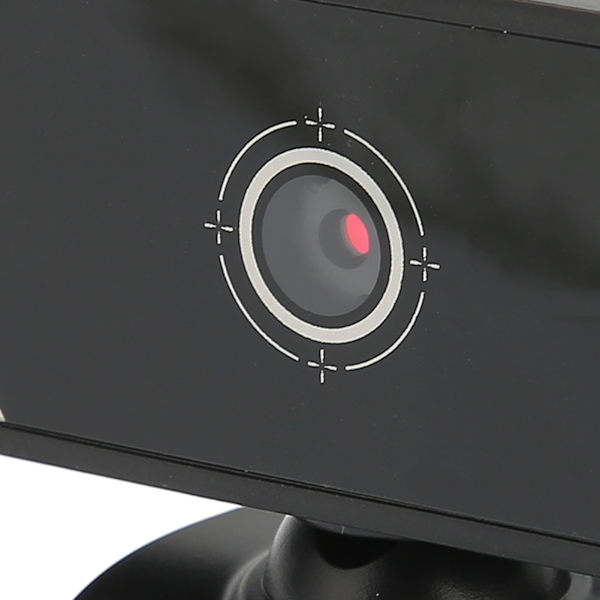 Computer Kamera Plug and Play Online Undervisning Live Konference Autofokus Fleksibel Driverfri 640x480 USB WebcamC200 Sort Indre Mærke 640x480P