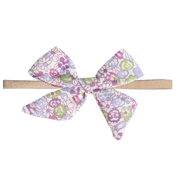 Baby flickor pannband och rosetter, nyfödda spädbarn småbarn nylon hårband håraccessoarer (10 st) Pannband för flickor 10 st, flickor rosetter elastiska