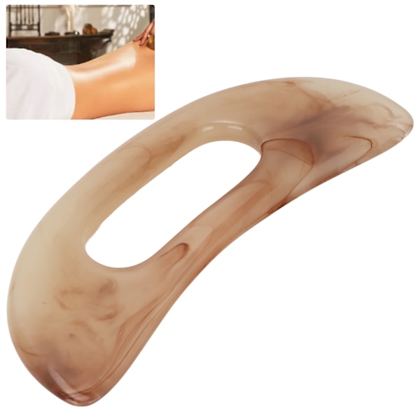 Gua Sha-massageverktyg för män och kvinnor, muskelskrapningsbräda, lymfdräneringsmassageapparat för axel och nacke