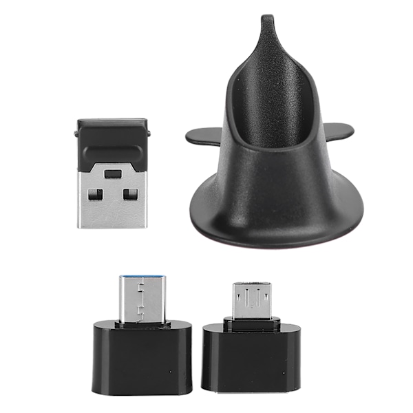 USB Computer Stylus PC Dele Trådløs 2.4G Mus Pen Type Personlig Innovativ Vertikal (Rød PR-03)