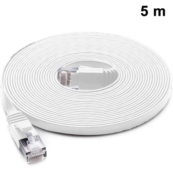 Cat6 Fladt Skærmet RJ45 Ethernet Patch Netværkskabel Belagt Stik STP Ledninger til Højhastigheds Computer Router Ethernet LAN Netværk