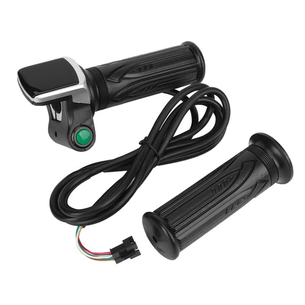 LCD Elektrisk Mengdevisning med Bryter EBike Hastighetskontroll Gasshåndtak 6 Ledere (48V)