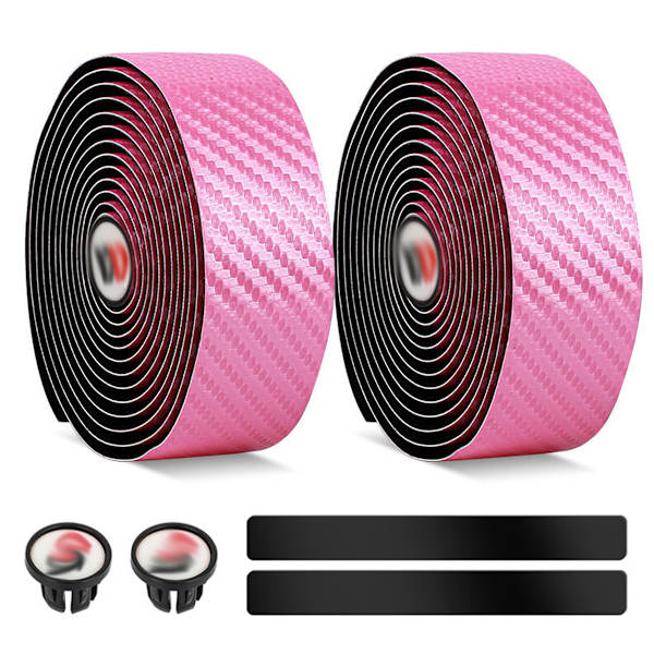 Styretape for sykkel, styretape for landeveissykkel, styreinnpakning 2 ruller med tilbehør, for landeveissykler og sykling