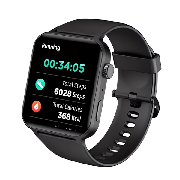 Smartwatch til mænd og kvinder med understøttelse af opkald og modtagelse af opkald, kunstig intelligens stemmeassistent, iltmætning/puls/søvn