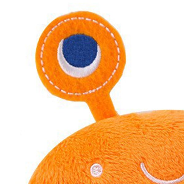 Hund Squeaky Leksaker Plysch Krabba Form Bite Resistent Interaktiv Valp Tandvård Leksaker för Husdjur Hund Orange
