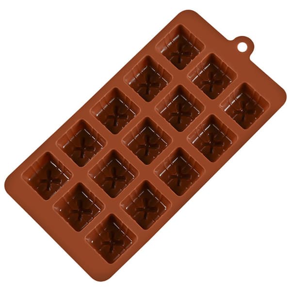 Silikonformar för choklad, snacks och tryffel, silikonformar för karamellhårdgodis, presentaskform