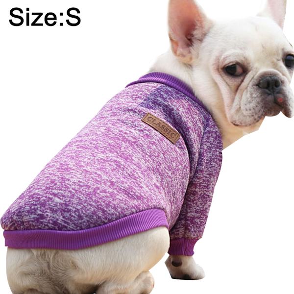 Hunde-sweater til efterår og vinter med to ben - varmt tøj til hunde til efterår og vinter