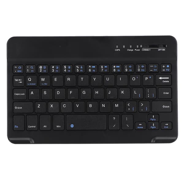Slankt Lett Trådløst Bluetooth-tastatur for Android IOS WIN Svart