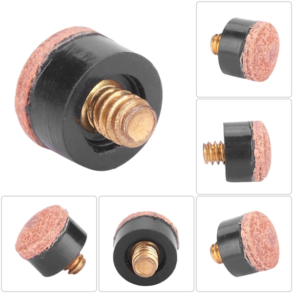 10 stk. Billard Snooker Pool Kø Spids Udskiftningsdele Tilbehør (12 mm)