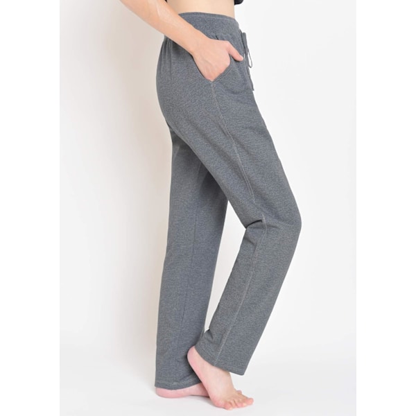 Dam bomullssvettpants Joggingbyxor med fickor