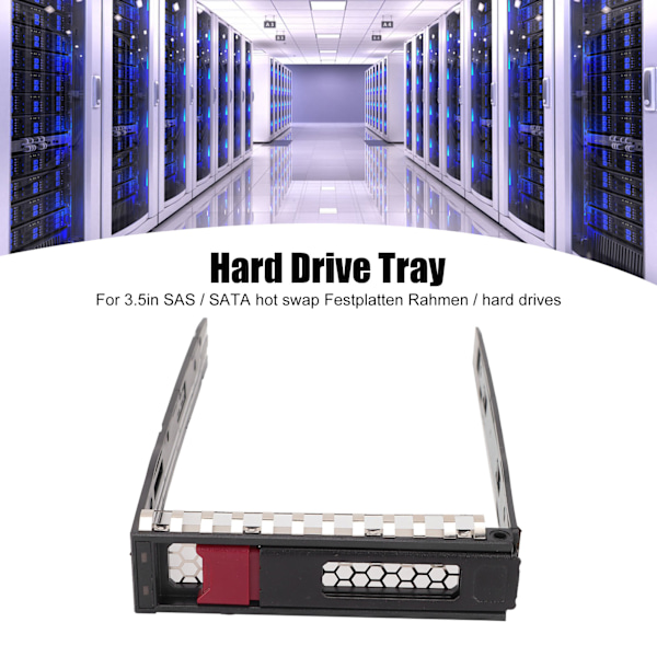 HDD Skuff 3.5in Metall ABS Material SAS SATA Harddisk Skuff for HP Apollo 4200 for 4510 for 1650 for G9 for G10