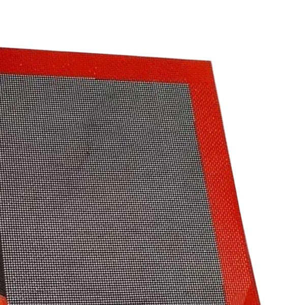 2 stk. Perforeret Silikone Glasfiber Måtte 30x40cm Kiks Bage Plade Dej Bageplade Måtte Ovnforing Pad
