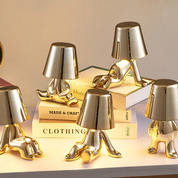 Styling Options Thinker Lamp Collection Skrivebordsnattlampe Gull C