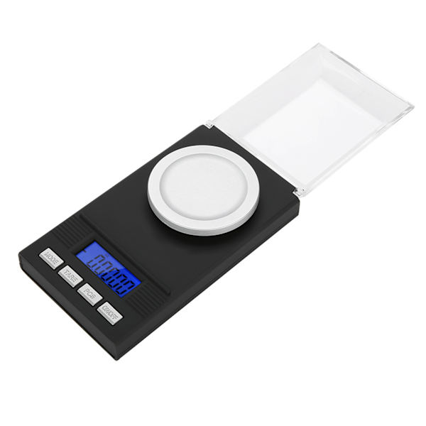 Mini bärbar högprecision 0,001 g fickjuvelvåg med LED-digitaldisplay 20 g
