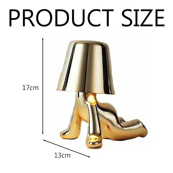 Styling Options Thinker Lamp Collection Skrivebordsnattlampe Gull C