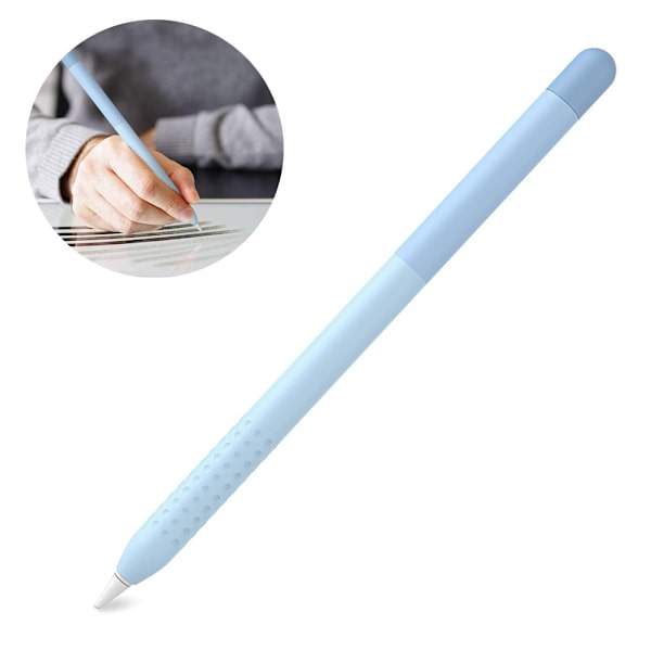 Hållbar silikon, skyddskondensatorpenna lämplig för Apple Capacitor Pen 1:a generationen silikon skyddande lock skyddande skal anti-drop
