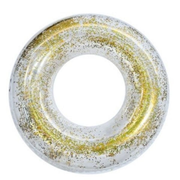 Oppblåsbare baderinger, glitter badering voksne