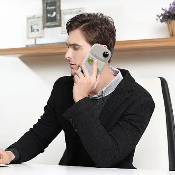 Passer til iPhone 14 Pro Max, 14 Pro, 14, 14 Plus mobiltelefondeksler - enkel flip med speil