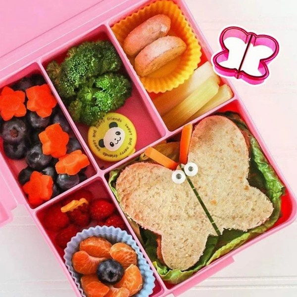 25 st Sandwich-formar Set Säkra Sandwich-formar Fruktkakformar för DIY Bakset