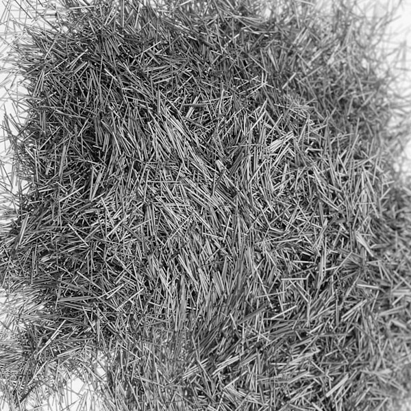 Smykkepolernåle i rustfrit stål, polermedie til magnetisk tumbler (0,5 mm)