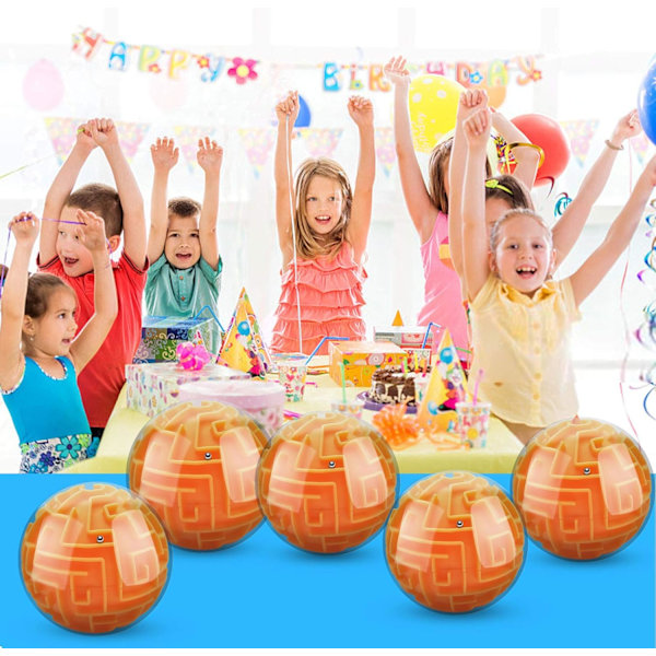 3D Puzzle Legetøj, Memory Maze Ball Puzzle Legetøjsgaver til Børn Voksne - Medium Sværhedsgrad Svære Udfordringer Spil Små Kugler Hjernevridere Spil