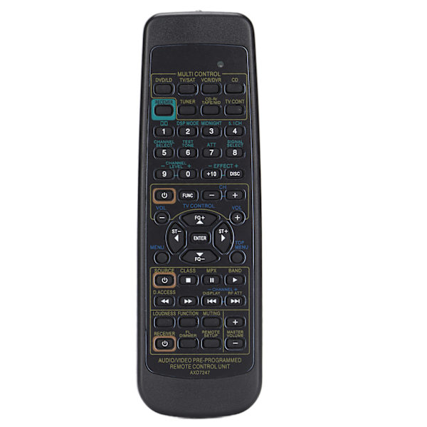 Fjernbetjening til PIONEER VSXD309 VSXD409 VSXD411 VSXD411S VSXD412 VSXD412S VSXD510 Audio og Video Receiver