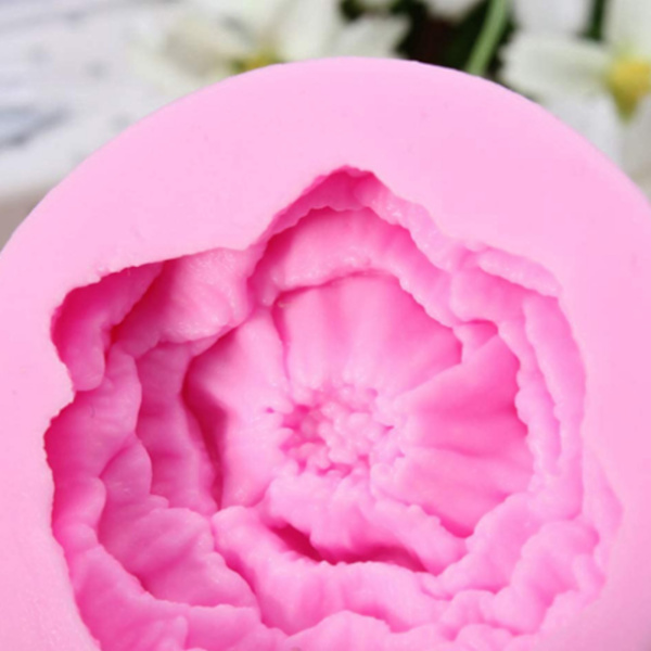 Blomstrende Blomst Form Kageform DIY Silikone Værktøj