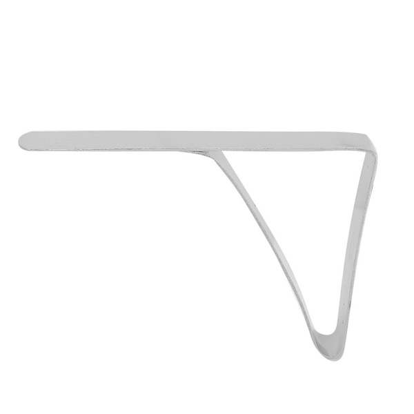 4 stk. Store Dugtæppe Klips Rustfrit Stål Anti-Skrid Dug Holder Klemmer 10,5 * 7cm