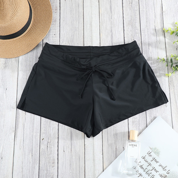 Boardshorts til kvinder - Tankini Badetøj - Badebukser - Badetøj - Bund - Boardshorts - Strandbukser - Sort