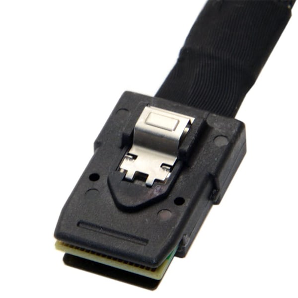 Kabel Intern Mini SAS till Mini SAS Sladd, SFF-8087 till Vänster/Höger Vinkel SFF-8087 Sladd, Kompatibel med RAID eller PCI-styrenhet, 0,8m