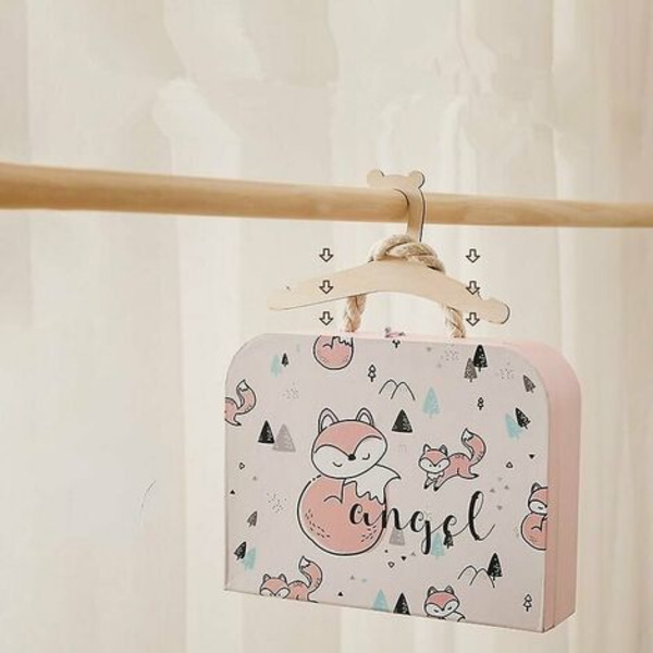 10 st Baby Hängare i Trä Hem Barnrum Dekor UNOIU
