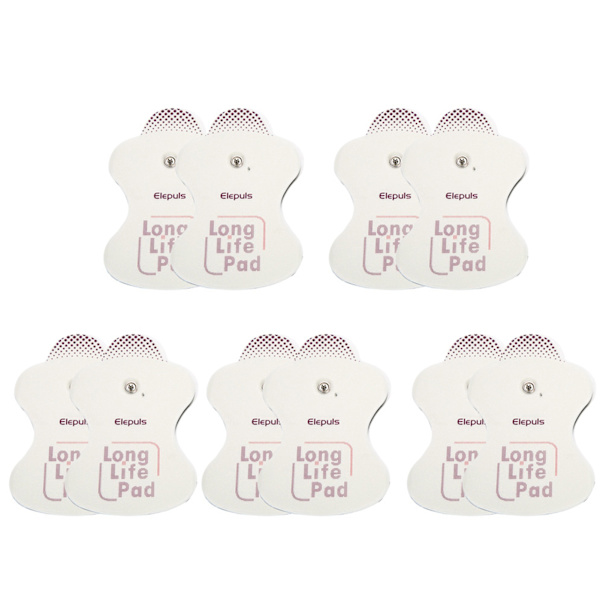 10 st/set Elektrodkuddar Ersättning Massager Pad Elektrisk Terapikudde