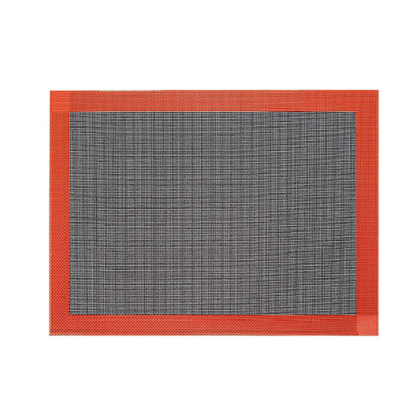 Mesh Bake Matte, klebefri, matkvalitets glassfiber, pustende, raskt ovnsark for mikrobølgeovn og kjøleskap