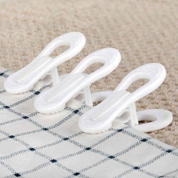 Plastik Slim-line Finger Clip Bøjleclips